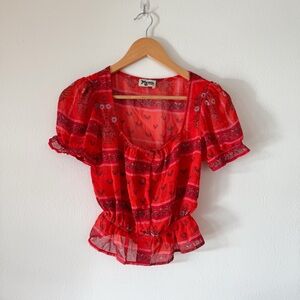 Show me your mumu blouse